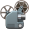 Film Projector emoji on Apple